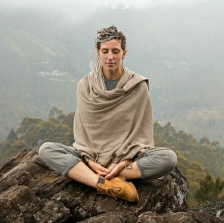 Treating depression with yoga and meditation. Do simple yoga asanas, meditation, tratak and pranayama at home.